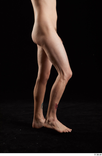 Falco White 1 flexing leg nude side view 0002.jpg